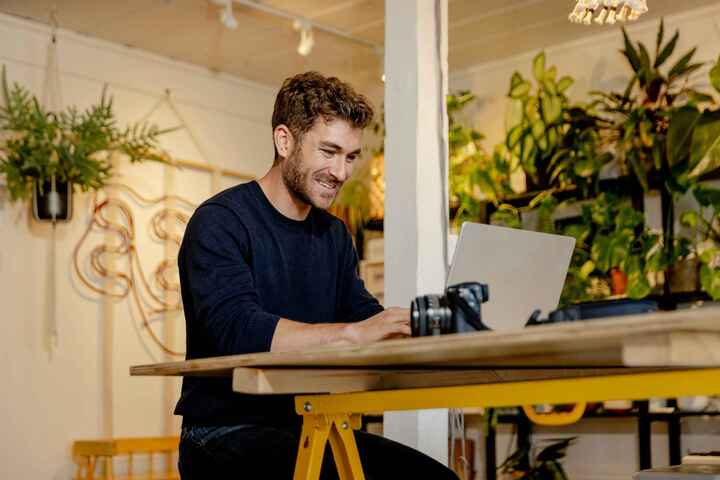 Espace de travail avec communications unifiées